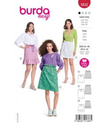 BURDA-πατρόν φορέματα-μπλουζα-5980
